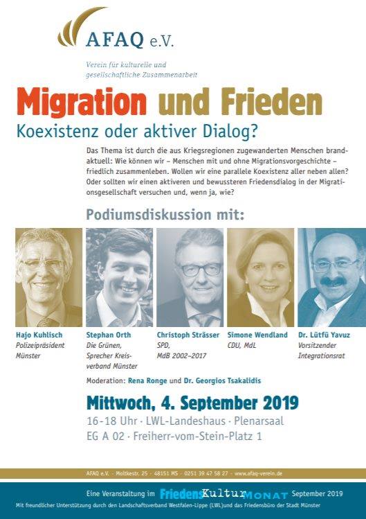 podiumdiskussion poster