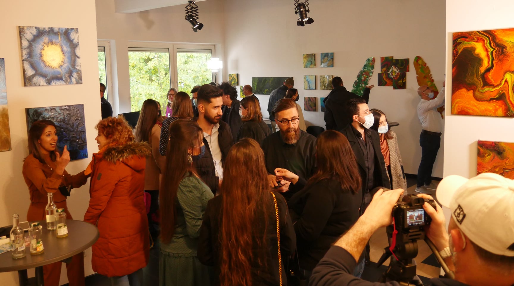 Kunstausstellung "Jede Farbe hat ein Gefühl" jihad ausstellung 3