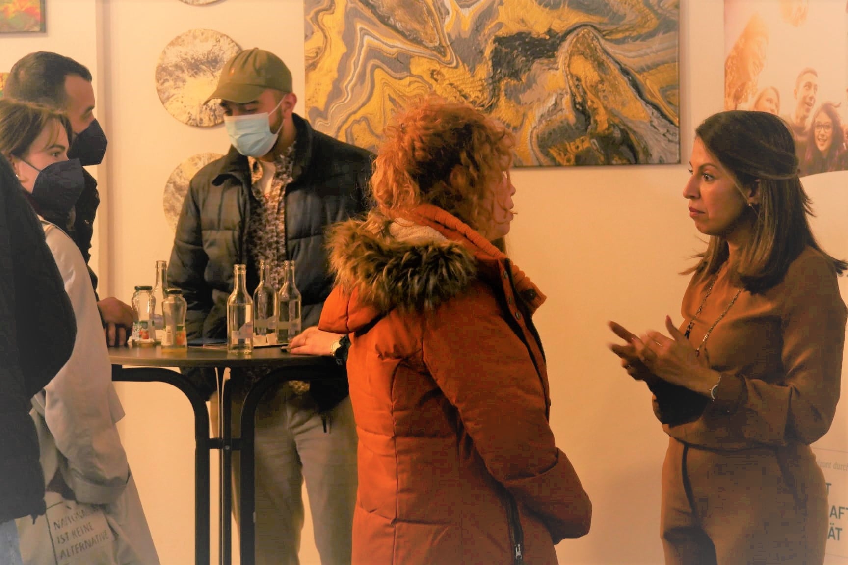 Kunstausstellung "Jede Farbe hat ein Gefühl" jihad ausstellung 8