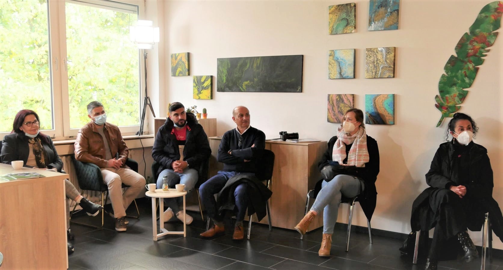 Kunstausstellung "Jede Farbe hat ein Gefühl" jihad ausstellung 9