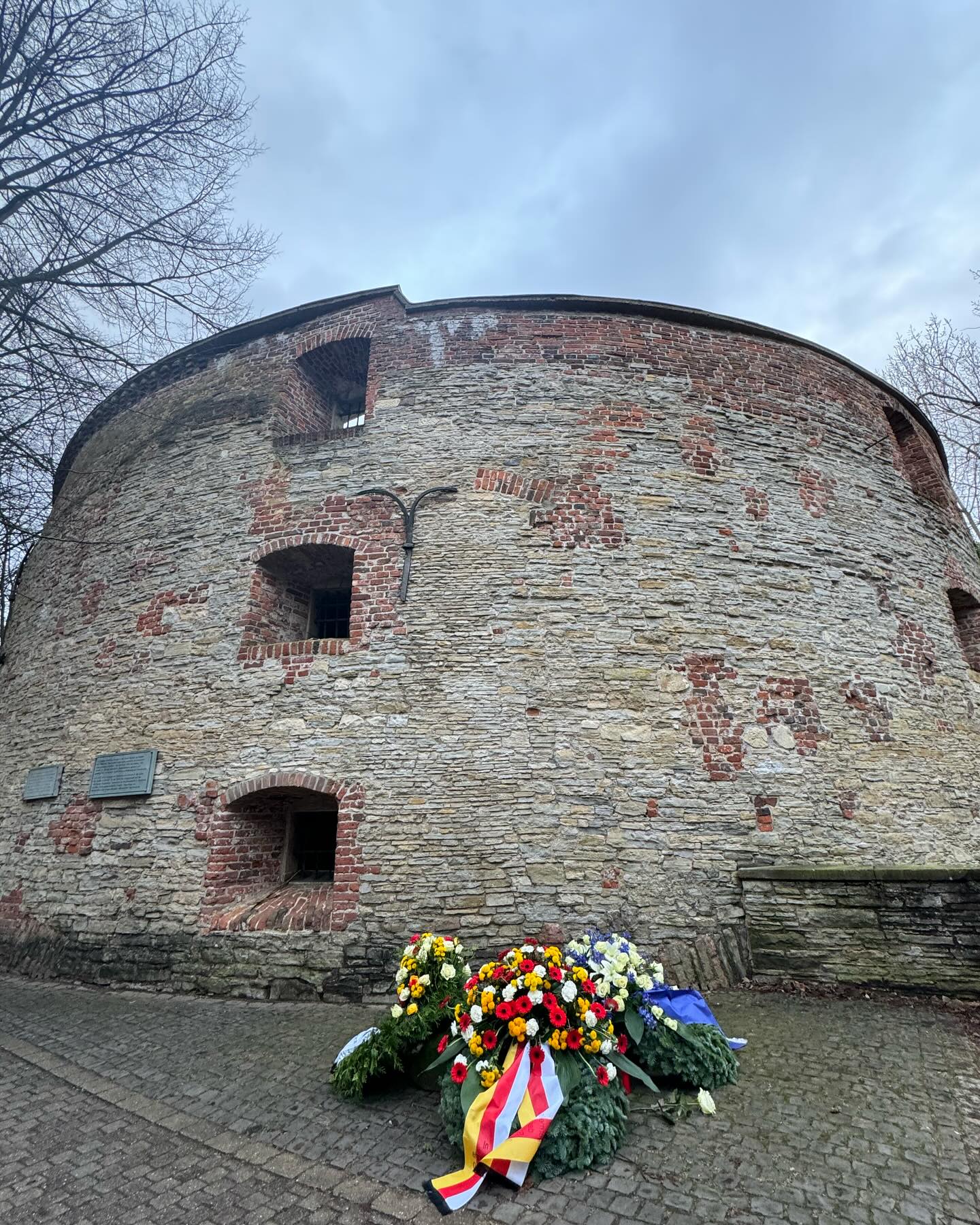 Schweigeminute mit Gedanken an die Opfer des Nationalsozialismus