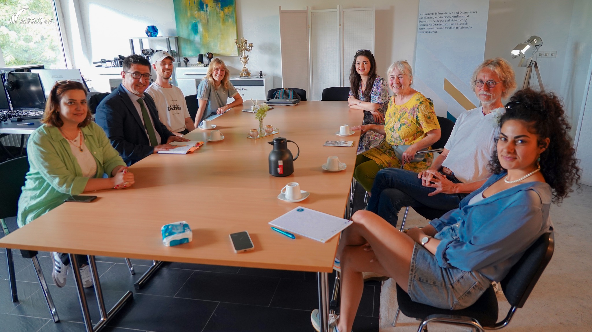 Zusammenarbeit besuch von AG-Soziales