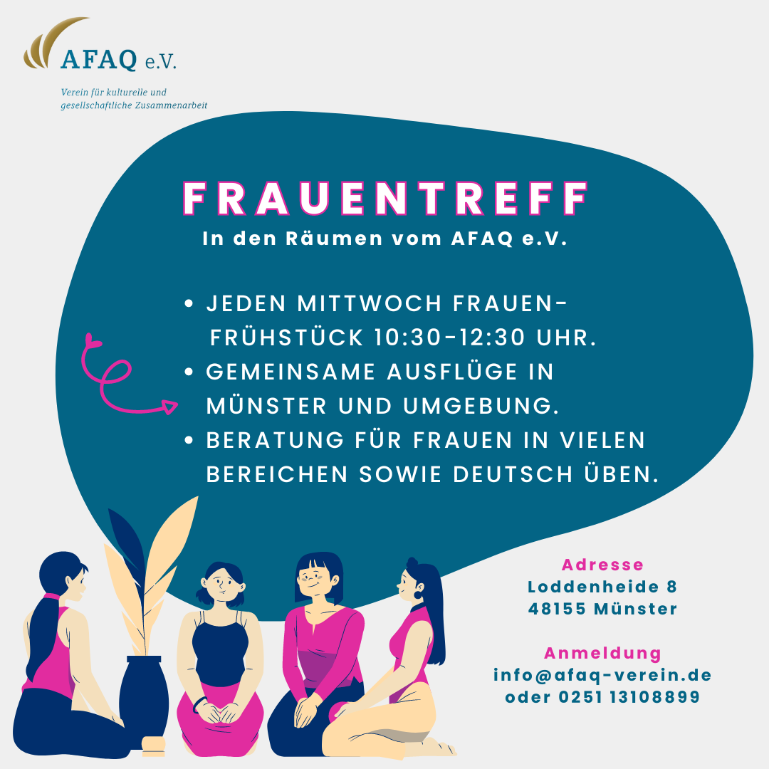 Frauentreff in den Räumen des AFAQ e.V.