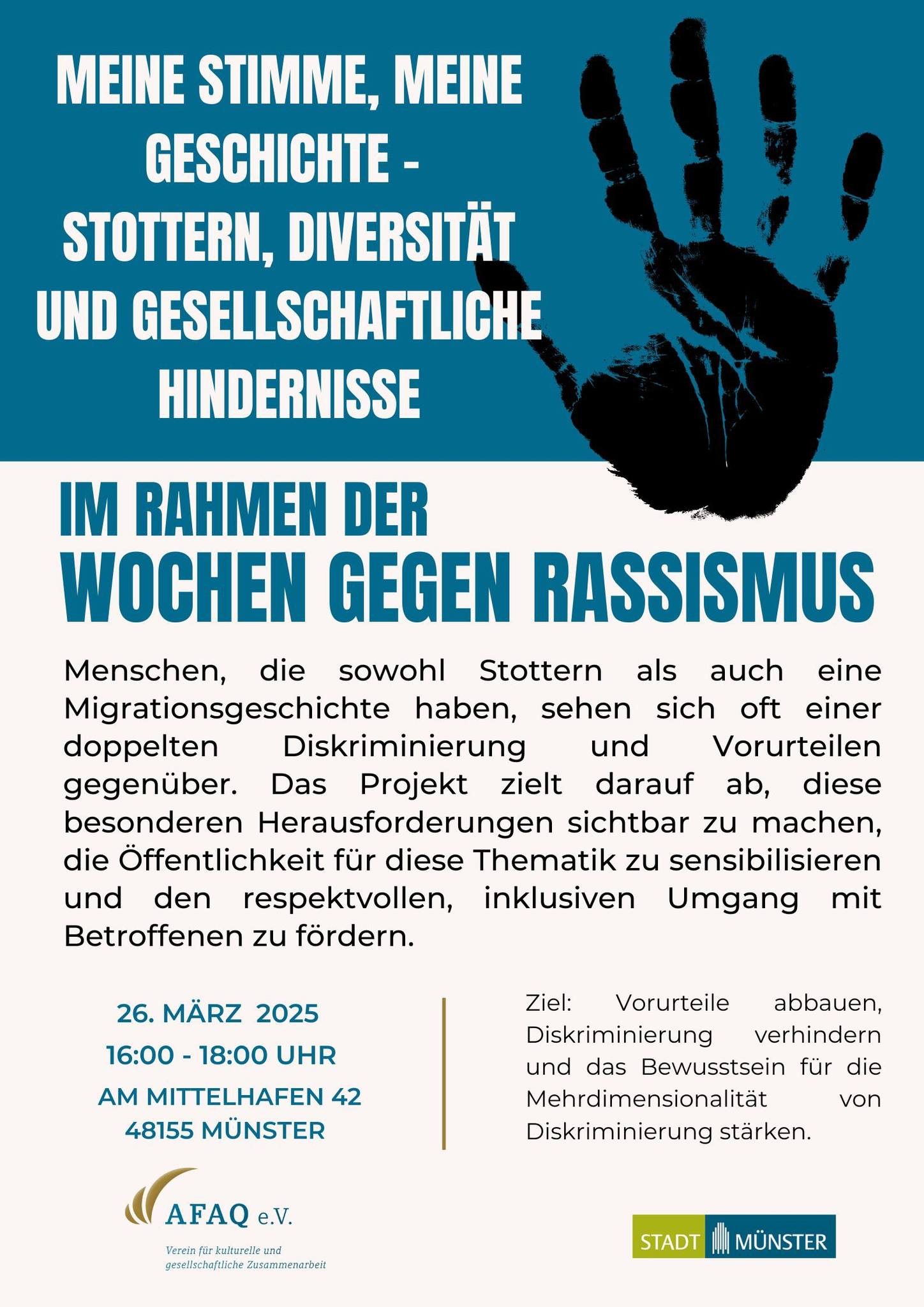 Meine Stimme, meine Geschichte – Stottern, Diversität & gesellschaftliche Hindernisse