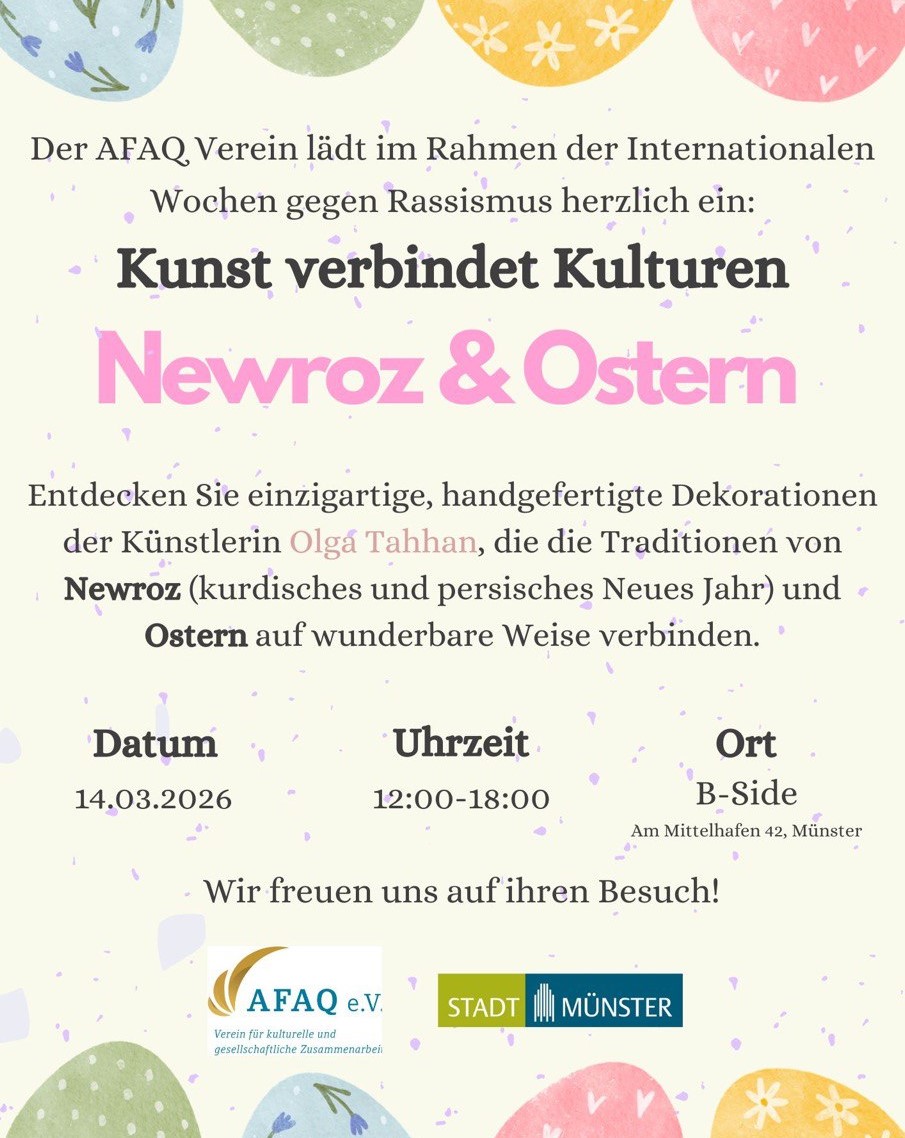 Veranstaltungen newroz und ostern 2026