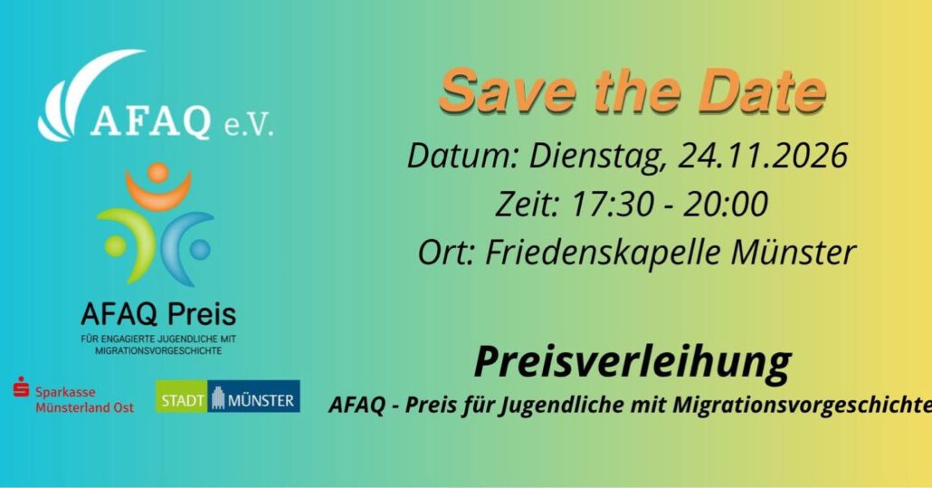afaq preis 2026 plakat