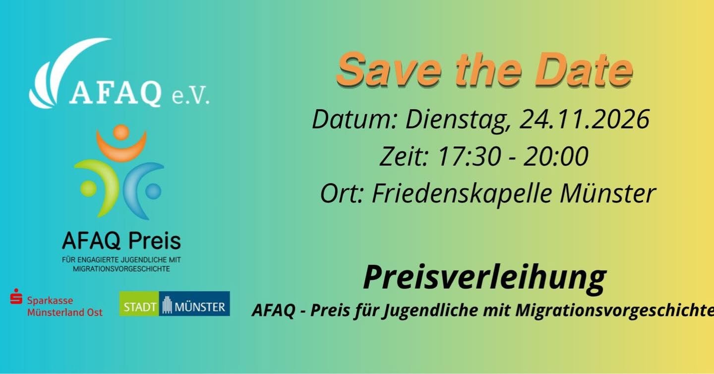 afaq preis 2026 plakat